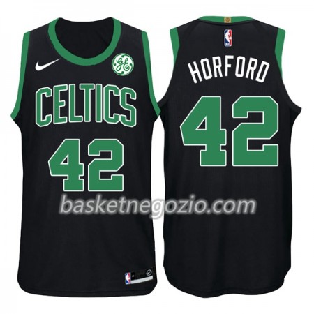 Canotte Uomo Boston Celtics Al Horford 42 Nike 2017-18 Nero Swingman